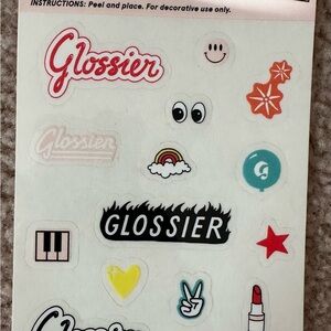 Glossier Sticker OG Sheet